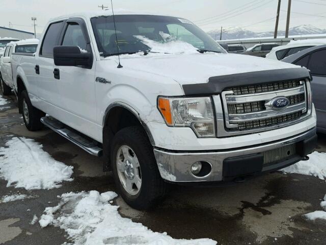 1FTFW1EF5EKF96150 - 2014 FORD F150 SUPER WHITE photo 1