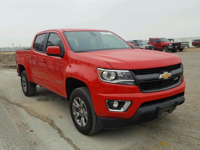 1GCGSDE39G1342134 - 2016 CHEVROLET COLORADO Z RED photo 1