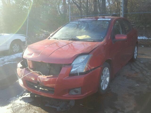 3N1AB6APXBL630405 - 2011 NISSAN SENTRA 2.0 RED photo 2