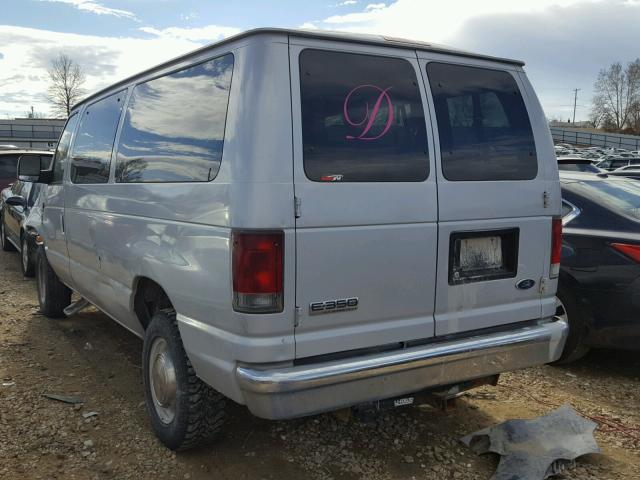 1FBNE31L06DB41691 - 2006 FORD ECONOLINE WHITE photo 3