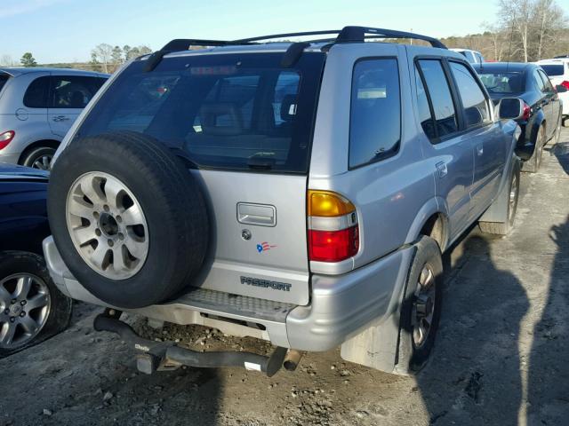 4S6CK58W8W4412412 - 1998 HONDA PASSPORT E SILVER photo 4