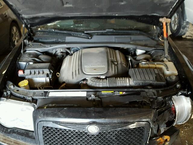 2C3KK63H36H401509 - 2006 CHRYSLER 300C BLACK photo 7