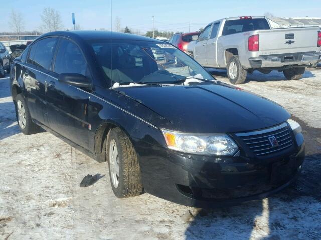 1G8AJ55F66Z200620 - 2006 SATURN ION LEVEL BLACK photo 1
