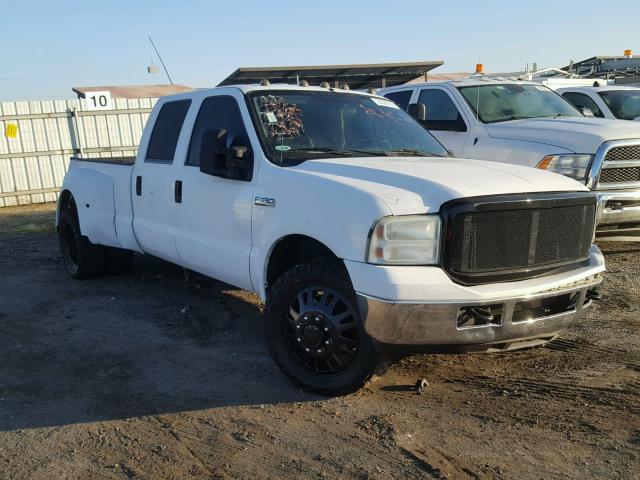 1FTWW32P65EC92767 - 2005 FORD F350 SUPER WHITE photo 1