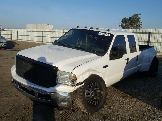 1FTWW32P65EC92767 - 2005 FORD F350 SUPER WHITE photo 2