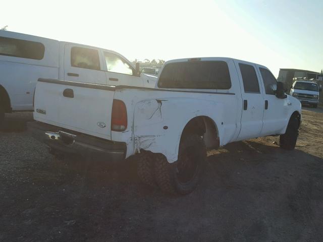 1FTWW32P65EC92767 - 2005 FORD F350 SUPER WHITE photo 4