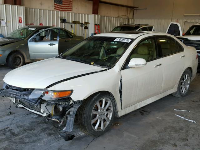 JH4CL96986C008903 - 2006 ACURA TSX WHITE photo 2