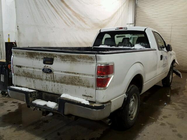 1FTNF1CFXCKD80483 - 2012 FORD F150 WHITE photo 4