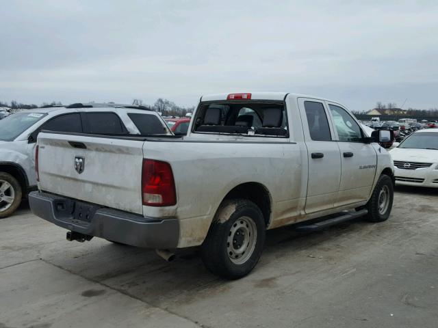 1D7RB1GKXBS526454 - 2011 DODGE RAM 1500 WHITE photo 4