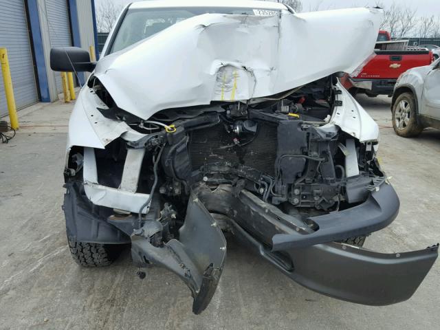 1D7RB1GKXBS526454 - 2011 DODGE RAM 1500 WHITE photo 9