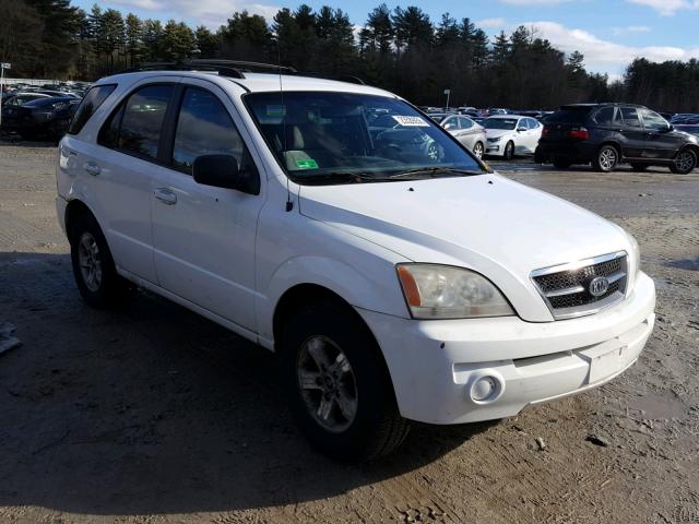 KNDJC733255385372 - 2005 KIA SORENTO EX WHITE photo 1