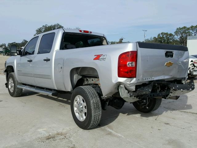 1GC1KXCG7CF226375 - 2012 CHEVROLET SILVERADO SILVER photo 3