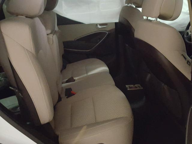 5NMZUDLB2HH043086 - 2017 HYUNDAI SANTA FE S 白色 照片 6