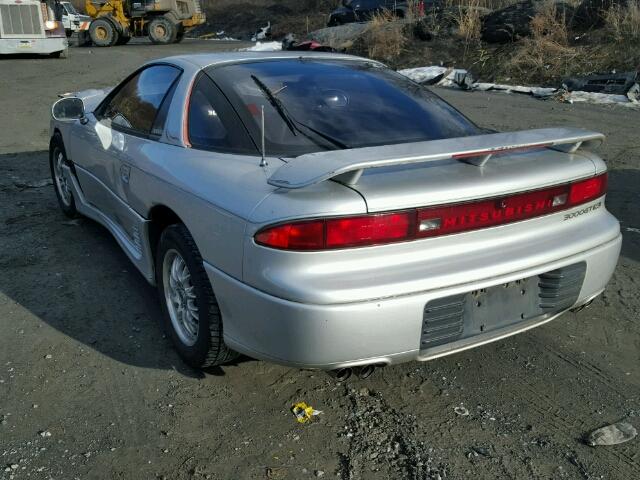 JA3XD64B3NY018971 - 1992 MITSUBISHI 3000 GT SL SILVER photo 3