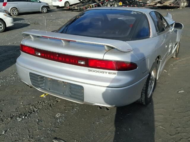 JA3XD64B3NY018971 - 1992 MITSUBISHI 3000 GT SL SILVER photo 4