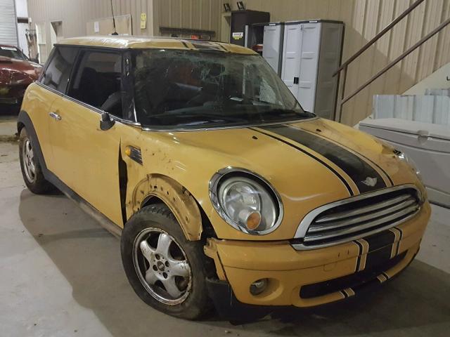 WMWMF33568TT60244 - 2008 MINI COOPER YELLOW photo 1