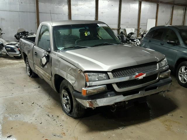 1GCEC14V03Z191721 - 2003 CHEVROLET SILVERADO TAN photo 1