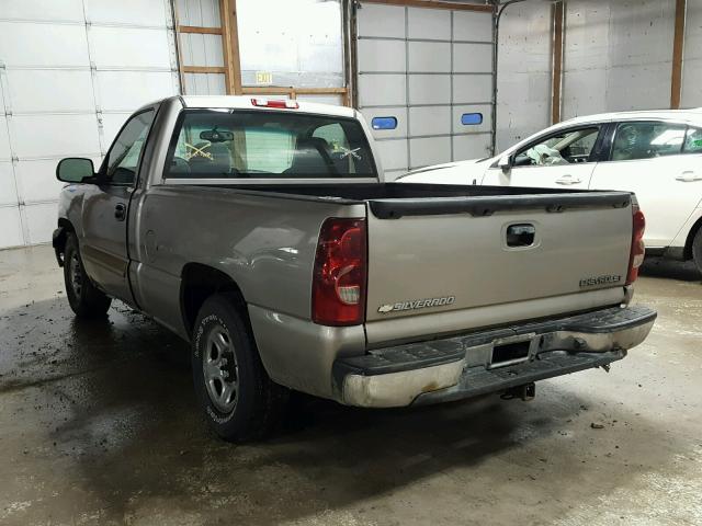 1GCEC14V03Z191721 - 2003 CHEVROLET SILVERADO TAN photo 3