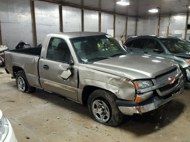 1GCEC14V03Z191721 - 2003 CHEVROLET SILVERADO TAN photo 9