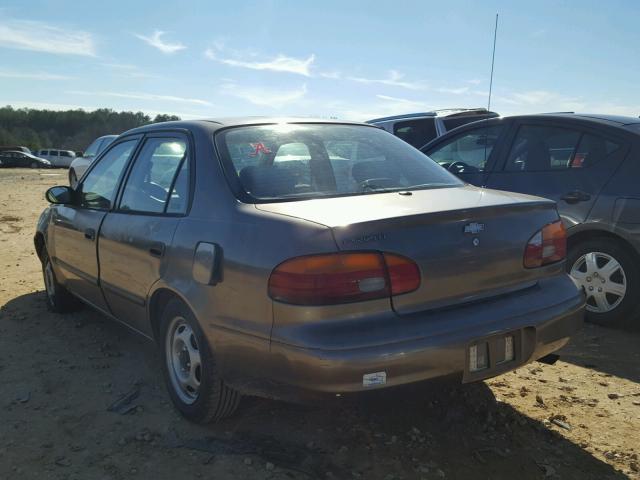 1Y1SK5284XZ409350 - 1999 CHEVROLET GEO PRIZM TAN photo 3