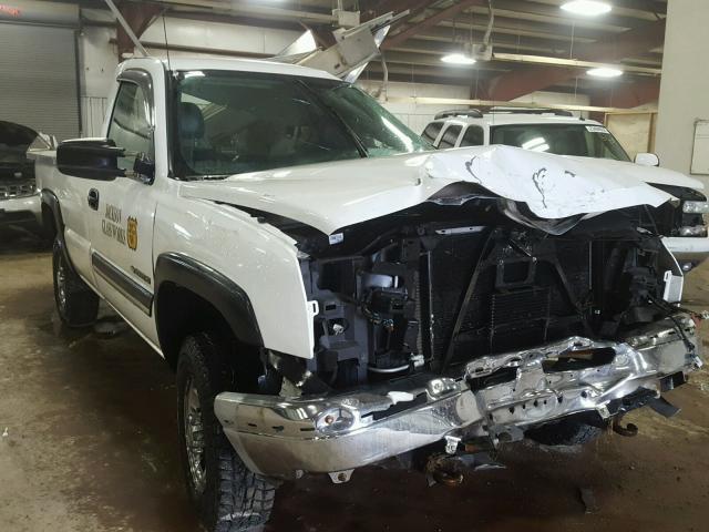 1GCHK24U14E131369 - 2004 CHEVROLET SILVERADO WHITE photo 1