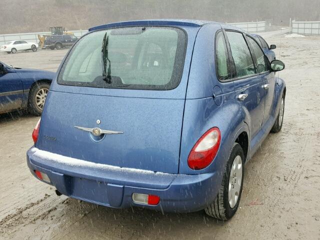 3A4FY48BX7T529950 - 2007 CHRYSLER PT CRUISER BLUE photo 4