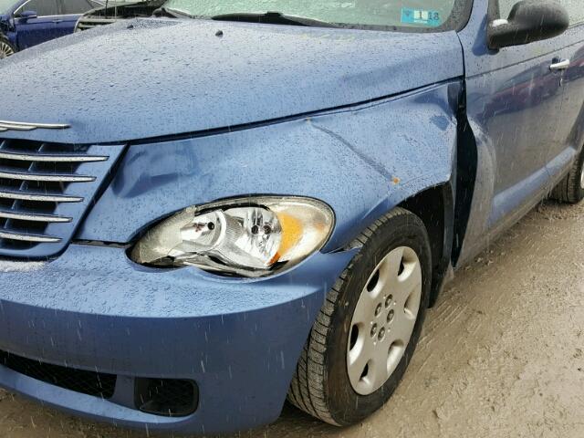 3A4FY48BX7T529950 - 2007 CHRYSLER PT CRUISER BLUE photo 9