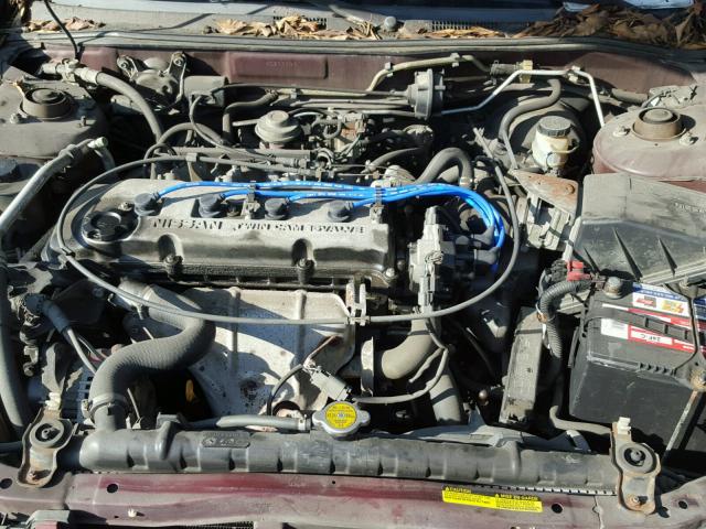 1N4BU31D6VC213191 - 1997 NISSAN ALTIMA XE RED photo 7