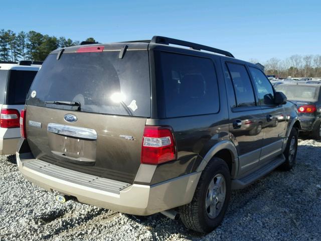 1FMFU17538LA46790 - 2008 FORD EXPEDITION BROWN photo 4