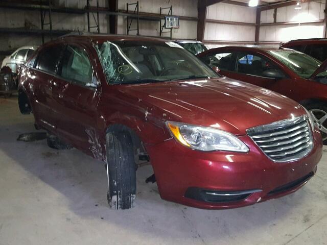 1C3CCBBB3CN207900 - 2012 CHRYSLER 200 TOURIN RED photo 1