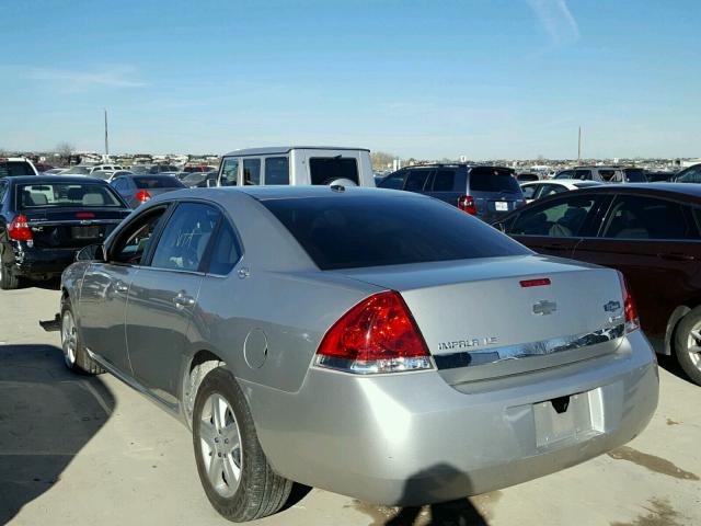 2G1WB58K681311156 - 2008 CHEVROLET IMPALA LS SILVER photo 3