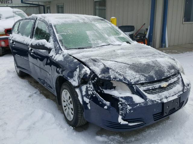 1G1AK58H697205728 - 2009 CHEVROLET COBALT LS BLUE photo 1