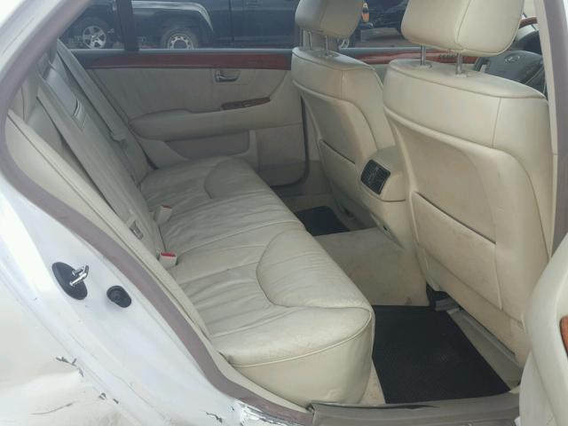 JTHBN30F420079786 - 2002 LEXUS LS 430 WHITE photo 6