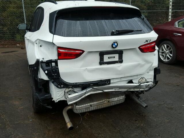 WBXHT3C38G5E52248 - 2016 BMW X1 XDRIVE2 WHITE photo 9