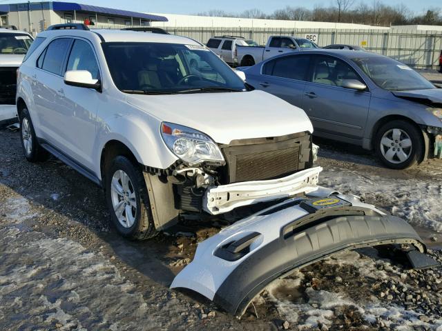 2GNALBEK4E6358872 - 2014 CHEVROLET EQUINOX LT WHITE photo 1