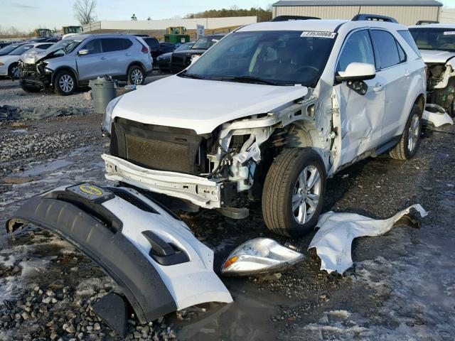 2GNALBEK4E6358872 - 2014 CHEVROLET EQUINOX LT WHITE photo 2