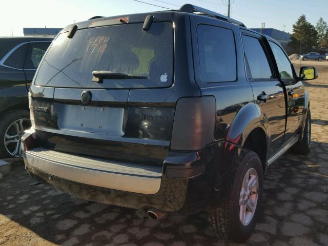 4M2CU39H88KJ22000 - 2008 MERCURY MARINER HE BLACK photo 4