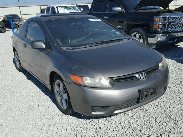 2HGFG12876H533953 - 2006 HONDA CIVIC EX GRAY photo 1