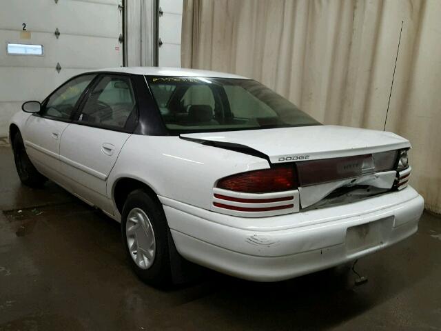 1B3HD46T9SF646171 - 1995 DODGE INTREPID WHITE photo 3