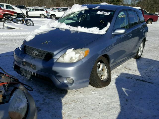 2T1KR30E27C675702 - 2007 TOYOTA COROLLA MA BLUE photo 2