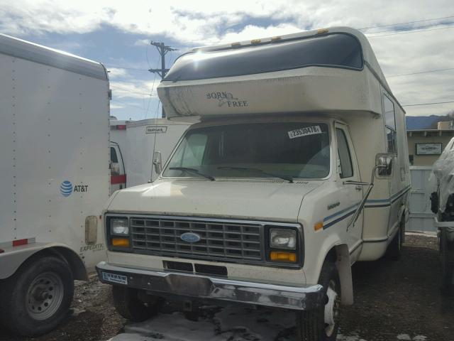 1FDKE30LXEHA68431 - 1984 FORD E350 BEIGE photo 2