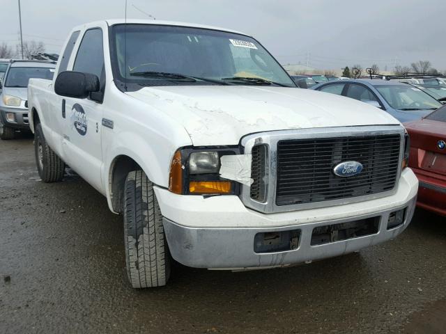 1FTNX20566ED27202 - 2006 FORD F250 SUPER WHITE photo 1