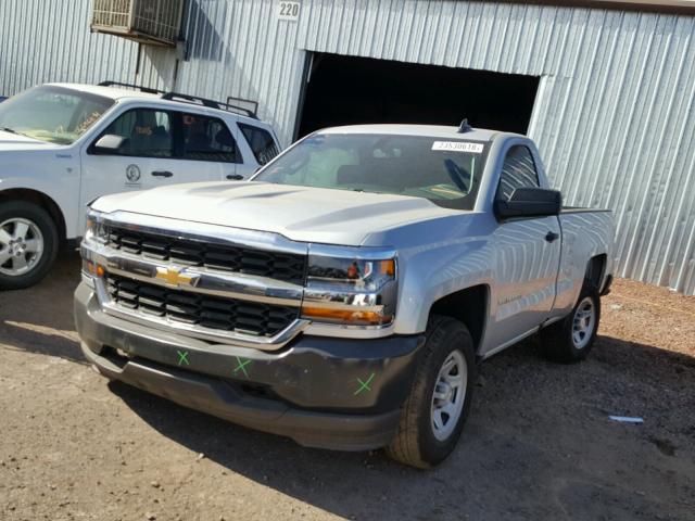 1GCNCNEH3HZ268346 - 2017 CHEVROLET SILVERADO SILVER photo 2