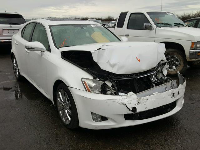 JTHBK262695092155 - 2009 LEXUS IS 250 WHITE photo 1