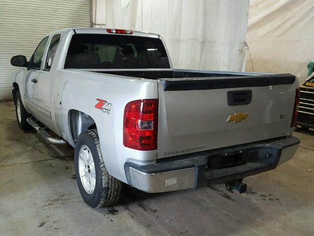 1GCRKSE7XDZ374412 - 2013 CHEVROLET SILVERADO SILVER photo 3