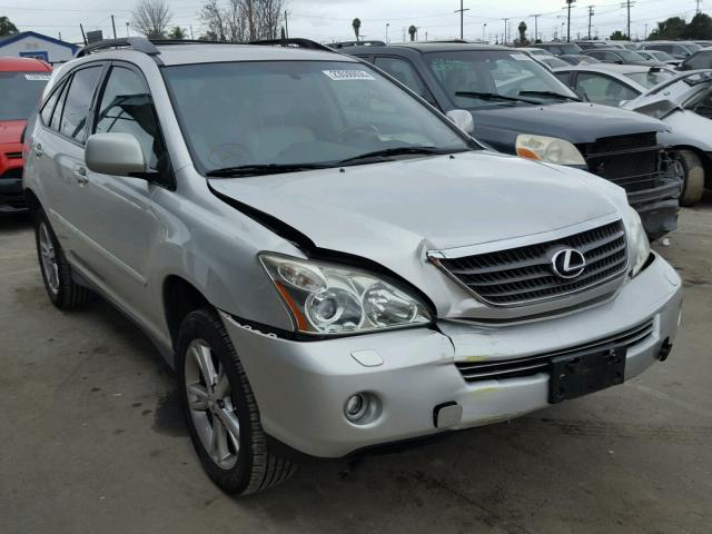 JTJGW31U172004716 - 2007 LEXUS RX 400H SILVER photo 1