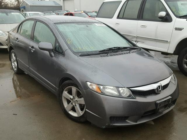 2HGFA166X9H339304 - 2009 HONDA CIVIC GRAY photo 1