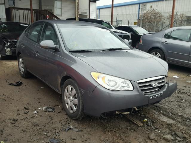 KMHDU46D28U440938 - 2008 HYUNDAI ELANTRA GL GRAY photo 1