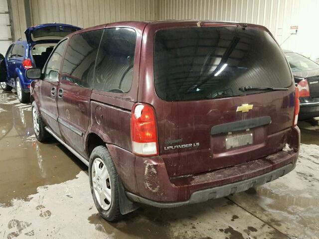 1GNDU23L86D240672 - 2006 CHEVROLET UPLANDER L BURGUNDY photo 3