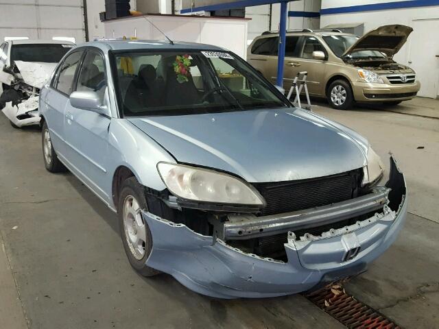 JHMES96694S013192 - 2004 HONDA CIVIC HYBR GRAY photo 1